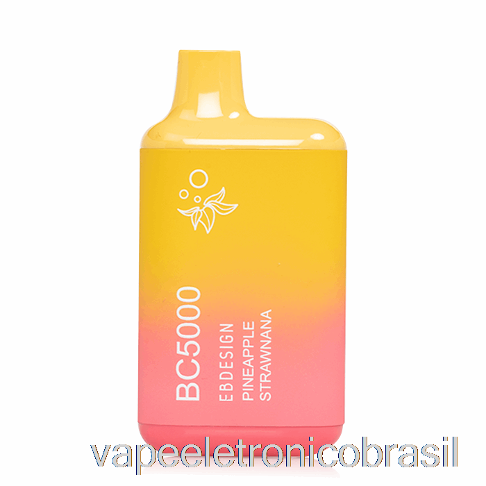 Vape Recarregável Bc5000 Abacaxi Descartável Palhanana